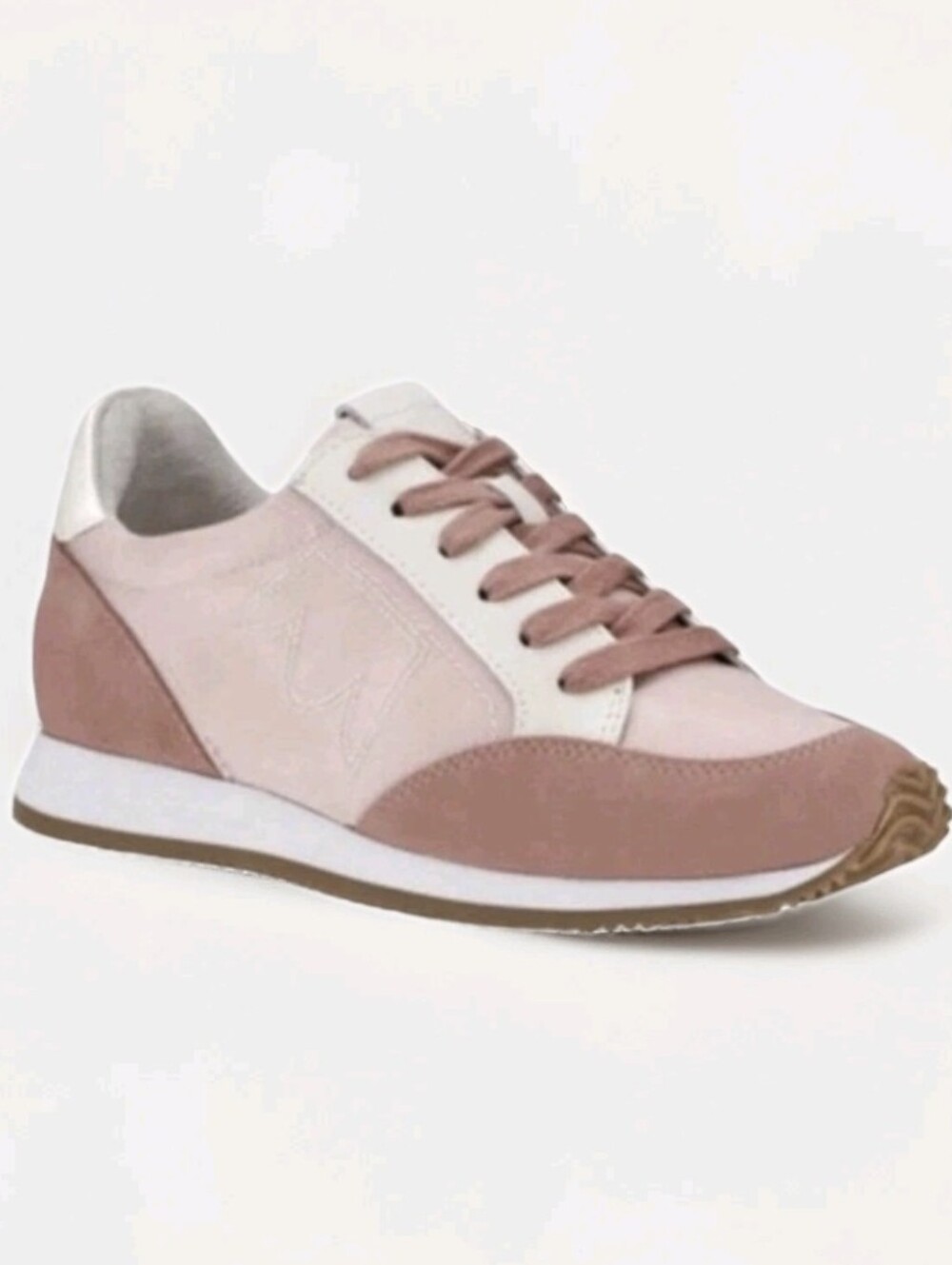 Birdies Roadrunner Sneakers Women's Size 7.5 Rosette Pink Lace Up Athletic